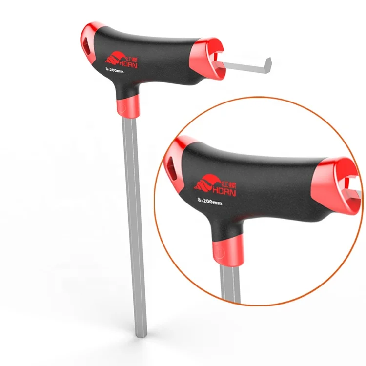 T Handle Allen Wrench Metric SAE Hex Key Chamfered