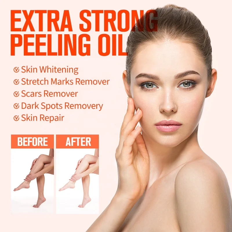 Отбеливающее масло для лица и тела