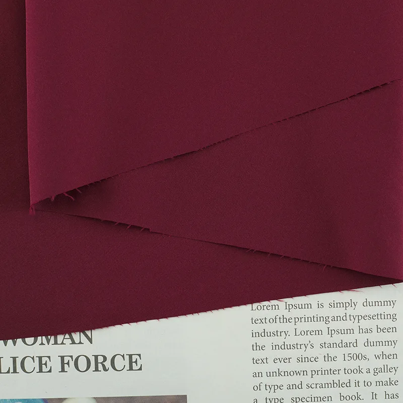 T800 polyester stretch fabric trendy sports suit fabric waterproof windbreaker jacket down jacket fabric