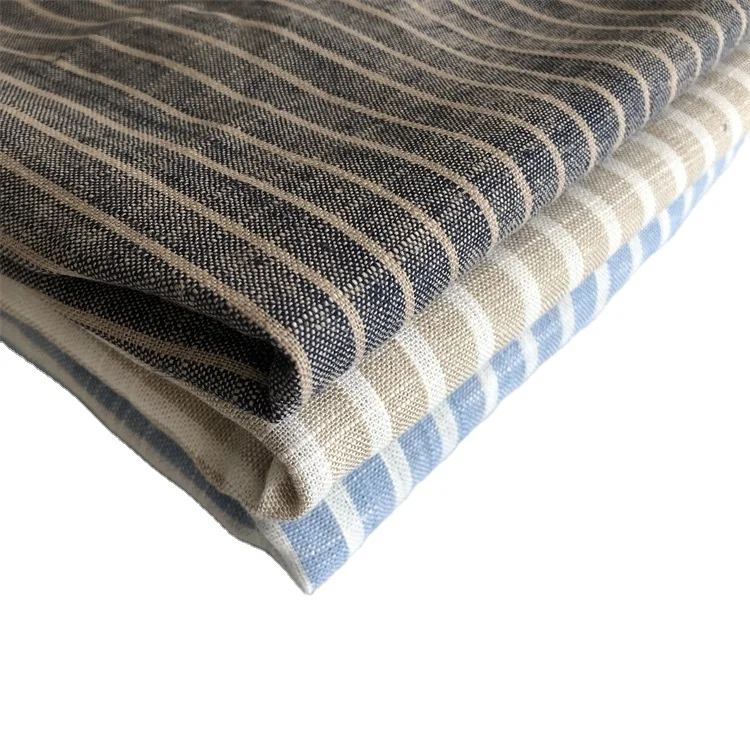 HAHOO оптовая продажа тканых хлопковых текстильных изделий в простом стиле 20% лен 80% вискоза смешанная ткань для домашнего текстиля