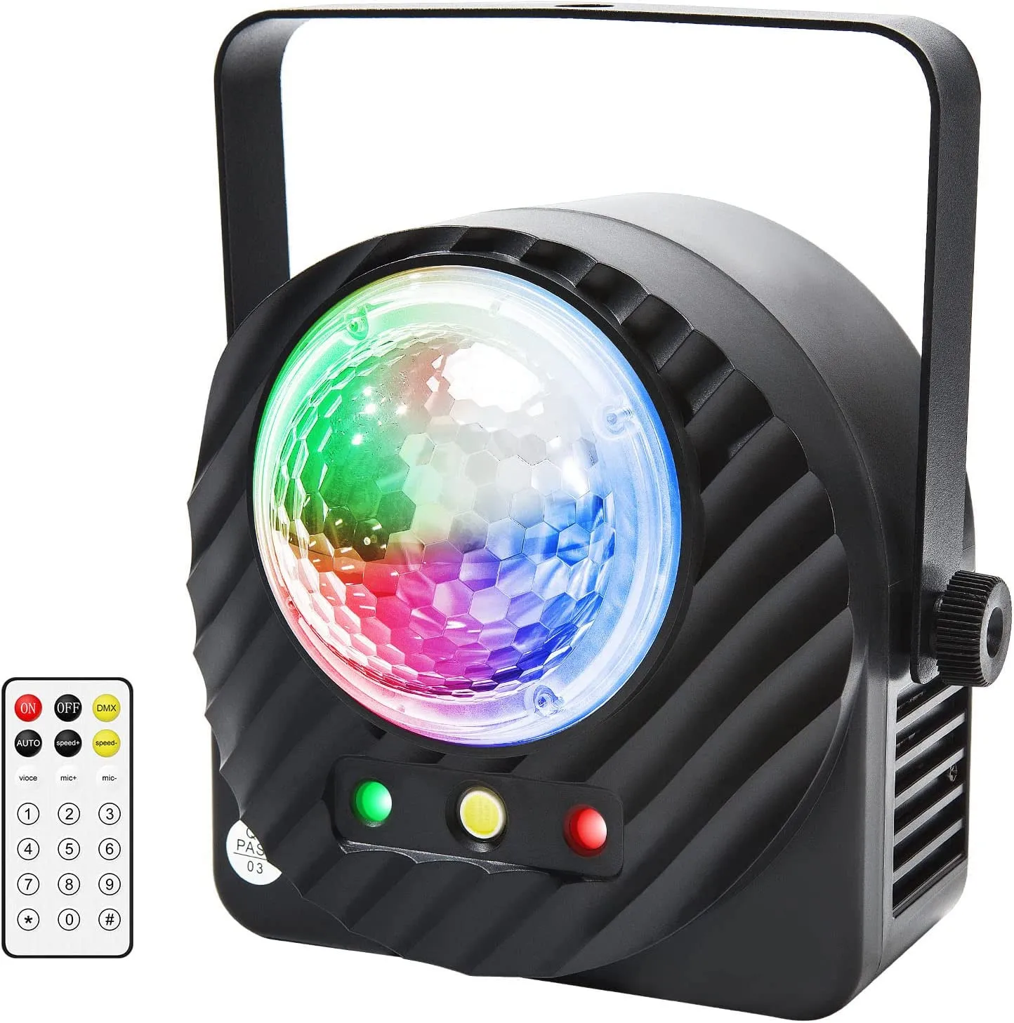 Baisun New LED Kaleidoscope Dotting Pattern Water Three in One Beam Effect Red Green Laser