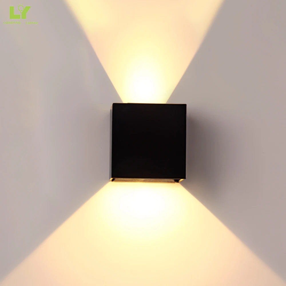 Column Ac-110-240V Vintage Garden Wall Light Lamp Outdoor Gate Wall Lamp Aluminum