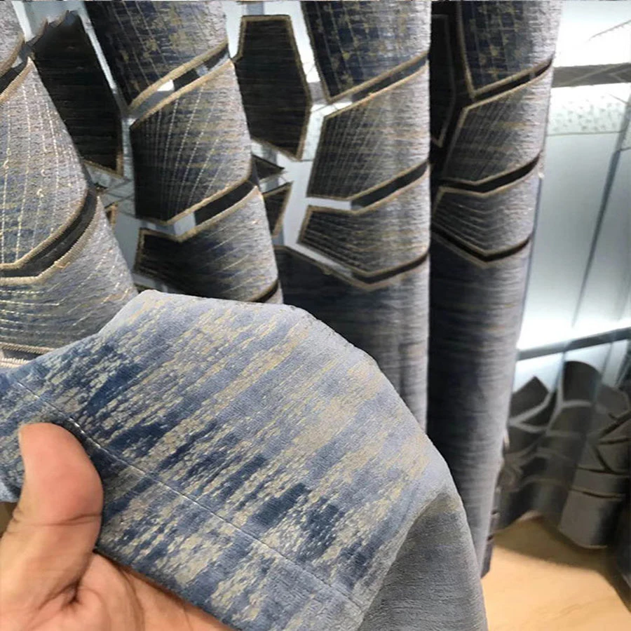 Bindi Modern Hollow-out Laser Embroidery Living Room Curtains Can Be Customized