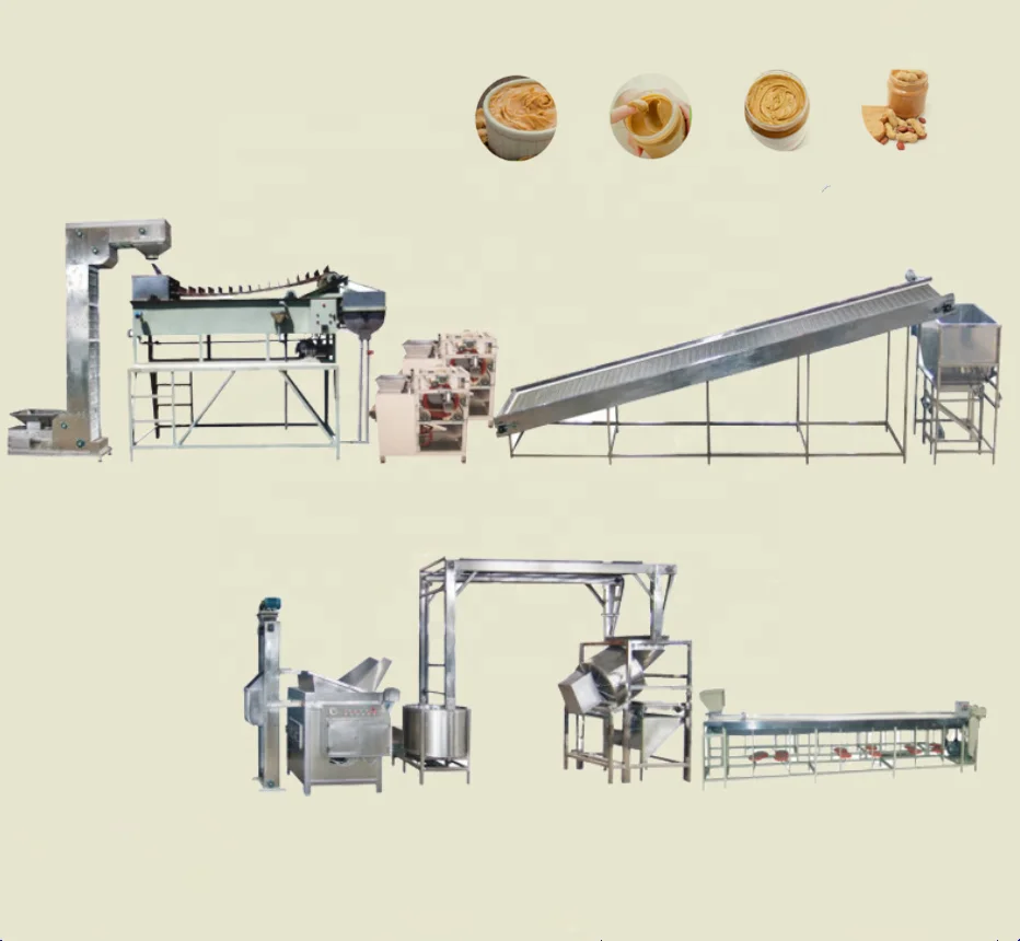 Peanut butter processing equipment/commercial peanut butter production line