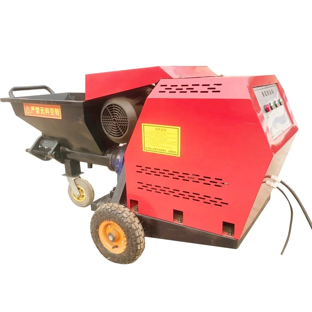 new products cement mortar sprayer concrete spraying machine wall cement plaster