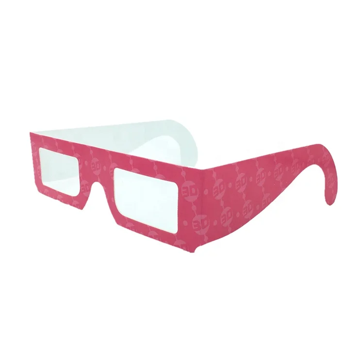 
Custom Design Paper Anaglyph Chromadepth 3d Glasses For Kids 