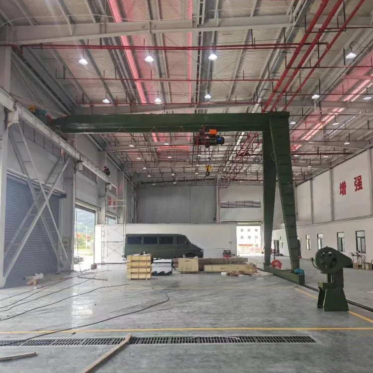 Low Price portal customizable 30 ton 50 m model electric hoist portal gantry crane for sale