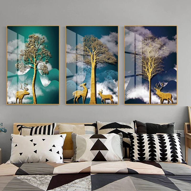 Custom decor for home oil Painting art Abstract Scenic tree Wall Art Posters Other wall Paintings