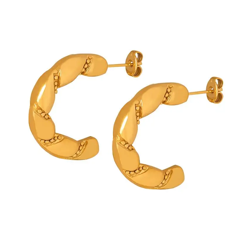 Stud Earrings Zircon Wholesale Bulk Girls Non Tarnish Clip On Real Earing Card Custom Logo 3 Gram Gold Beautiful Designs Earring