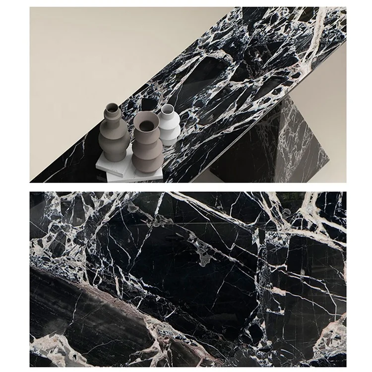 Mebel home furniture modern italian marble console table living room entryway console table