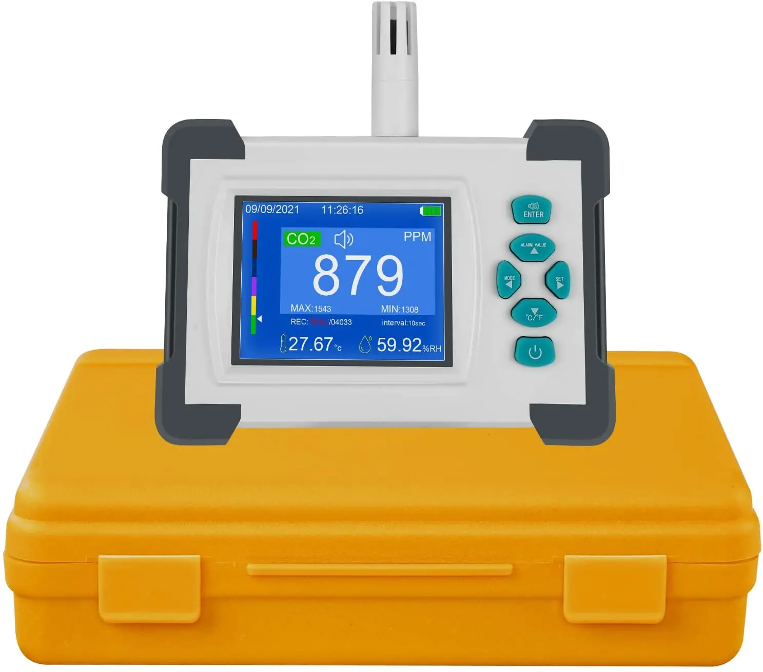 Measuring range 0-10000ppm Co2 Meter Carbon Dioxide Sensor Co2 Temperature Humidity Meter Accurate Tester