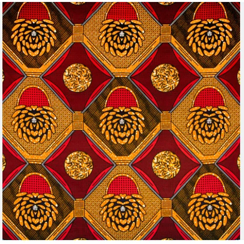 Wholesale Colorful Design Kente and Ankara Fabric African Wax Print Hollandais Poplin Fabric