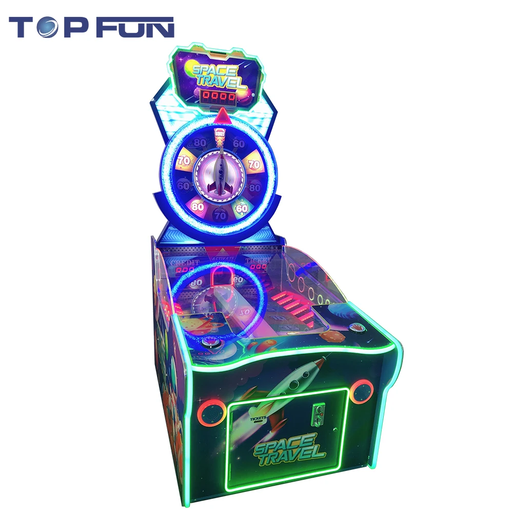 Turntable Storm Lottery  Game Machine Indoor Amusement Coin Operated Ticket Park Redemption Game Machine For Sale