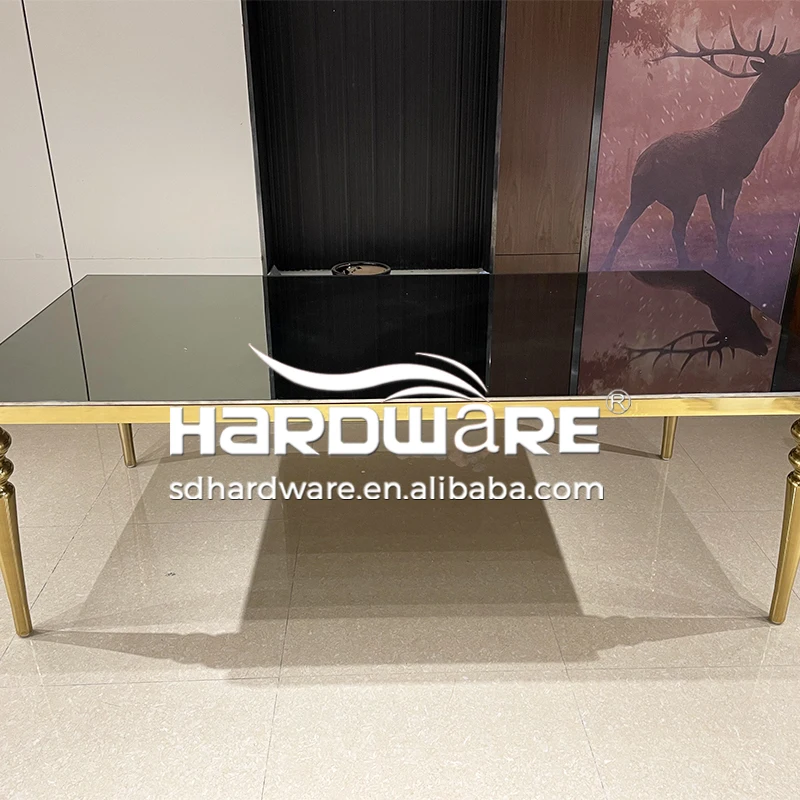 Factory Direct Sale Hotel Event Furniture Modern Dining Wedding Tables For Events