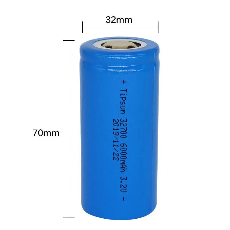 Hot sale brand new a grade 32650 lifepo4 cell 32700 lifepo4 3.2V 6000mah-6500mah 7000mah 6Ah li-ion battery