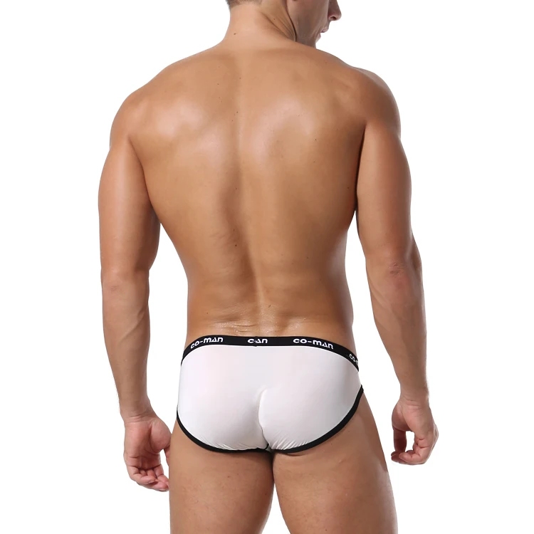 Custom Sexy Men Transparent Underwear Gay Breathable Tight Briefs