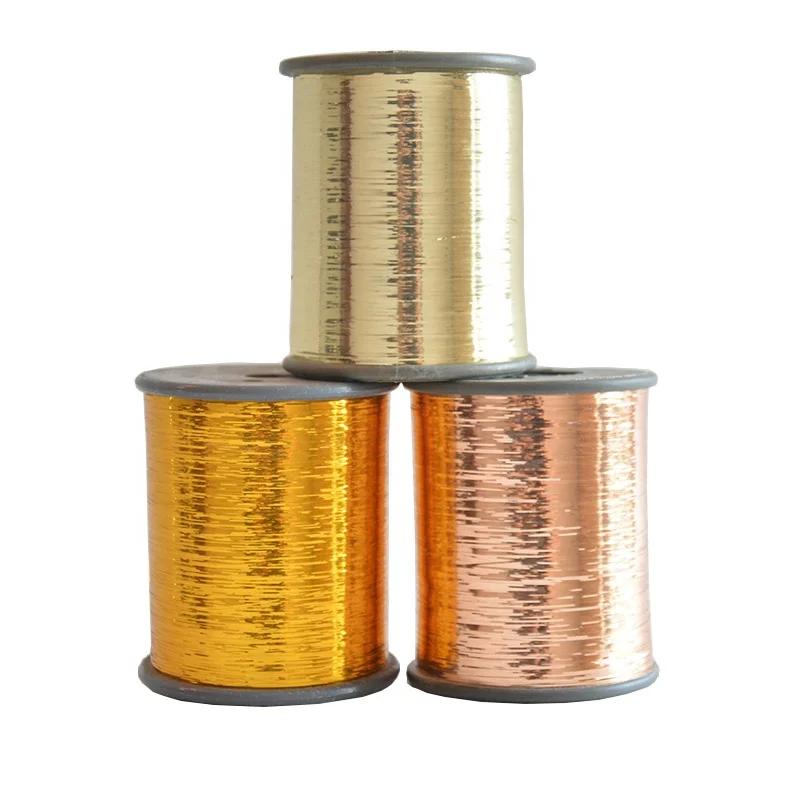 Dongyang Popular Cheap M Type Metallic Yarn Lurex Yarn Zari Jari Factory Directly Wholesale Rainbow Pearl Transparent Polyester Viscose lorex