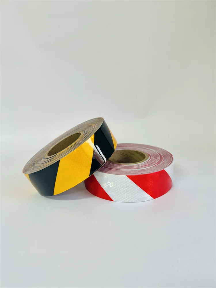 Reflective Trailer Safety Tape Conspicuity Reflective PVC Tape Conspicuity Tape Warning Sign