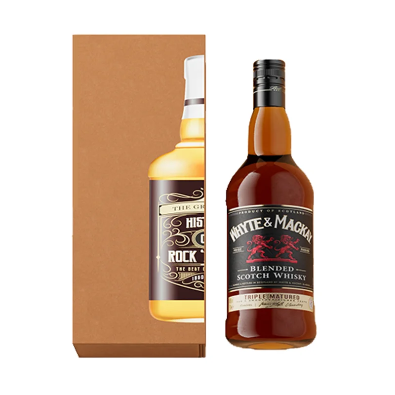 2024 new style manufacturer luxury wine gift box packaging wine bottle packaging shipping paper box case