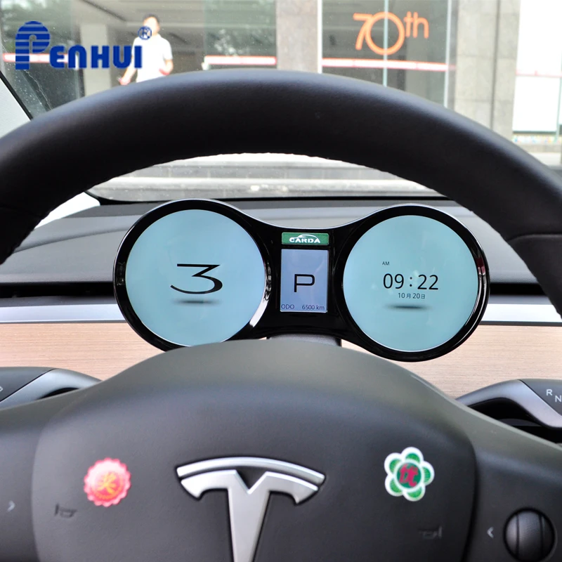 Автомобильный кластер приборная панель автомобильный цифровой инструмент мультимедийная для Tesla модель Y/модель