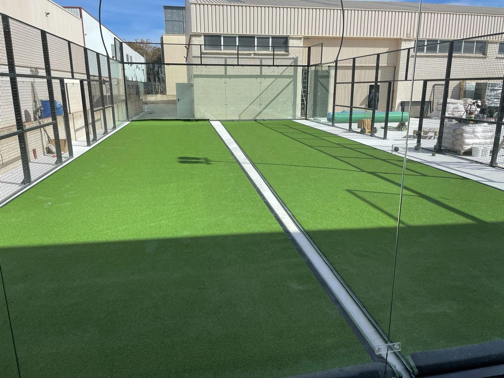 MC 2023 Professional High Quality Custom Color Paddle durable Outdoor Indoor Panoramic Padel Tennis Court