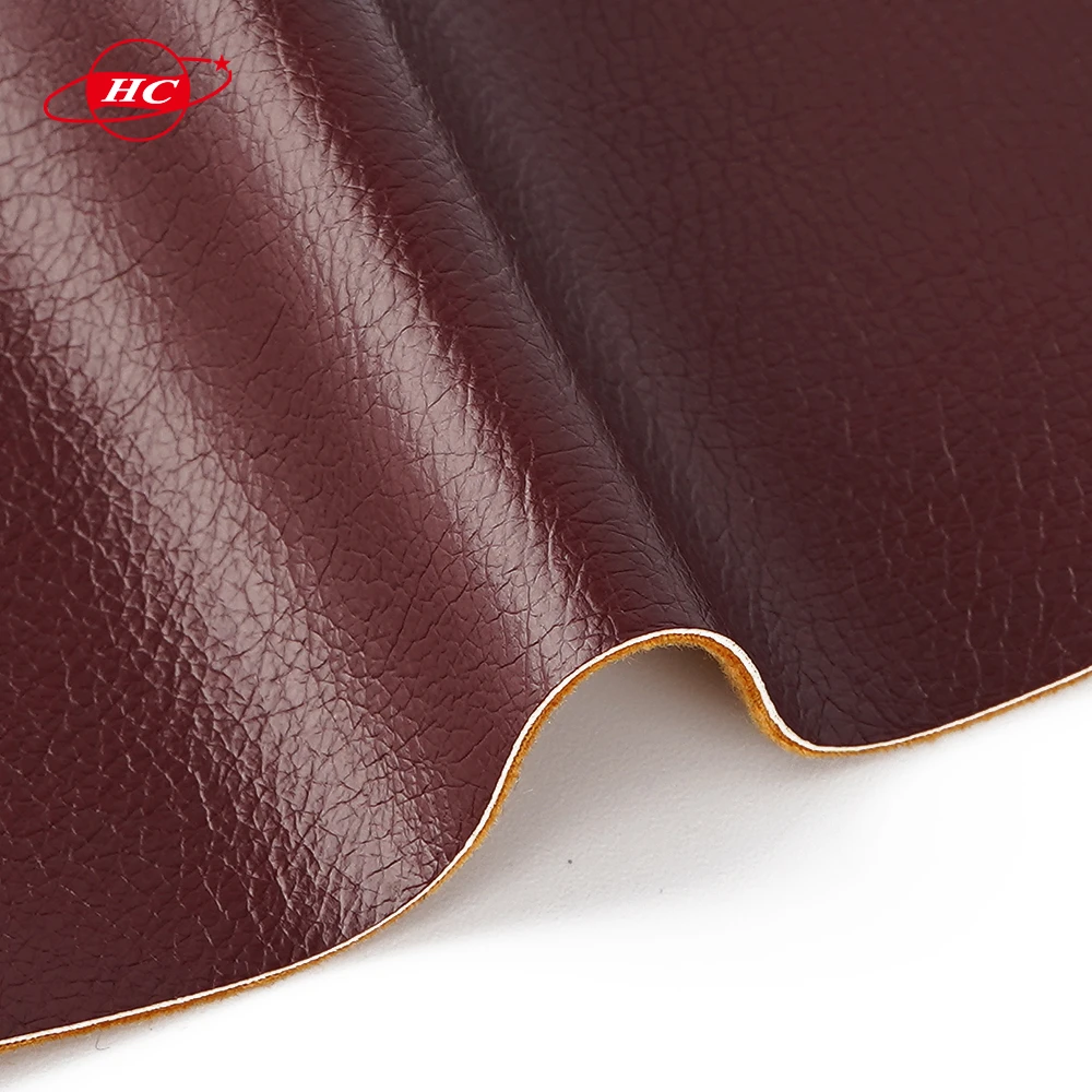 Synthetic leather product Lychee pattern customized 1.3mm suitable for backpacks