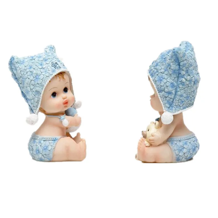 Подарок на крещение малыша из смолы