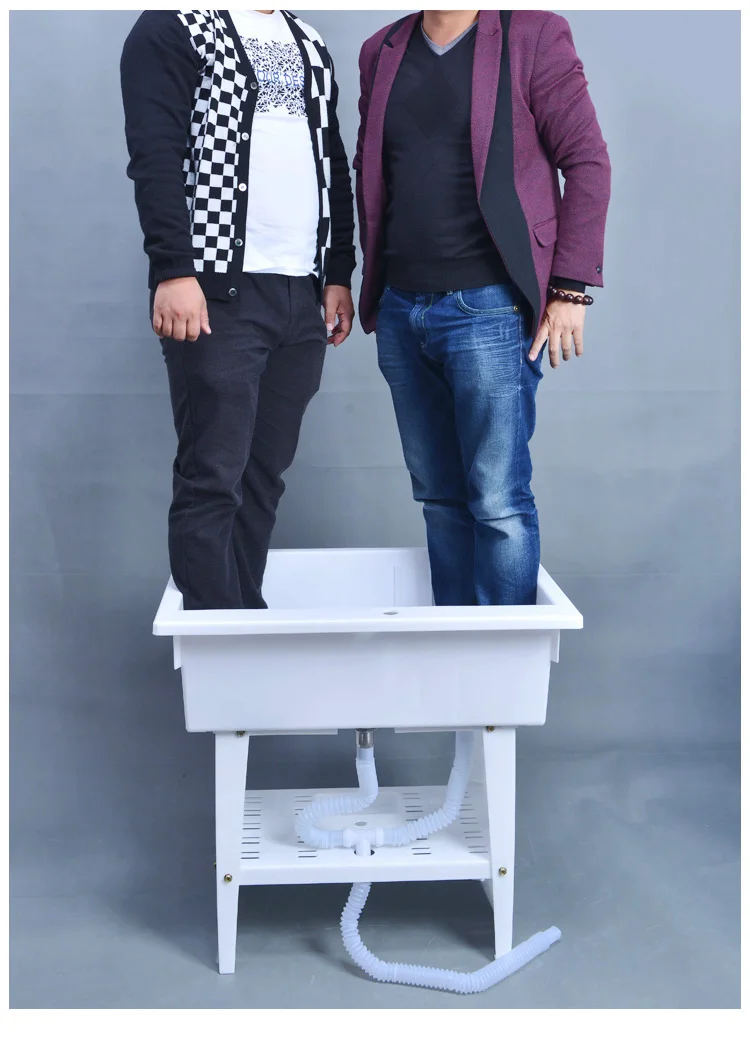 Plastic Sink Washboard Cheap Sink Laundry Kitchen Bathroom Colored Sinks Single Basin