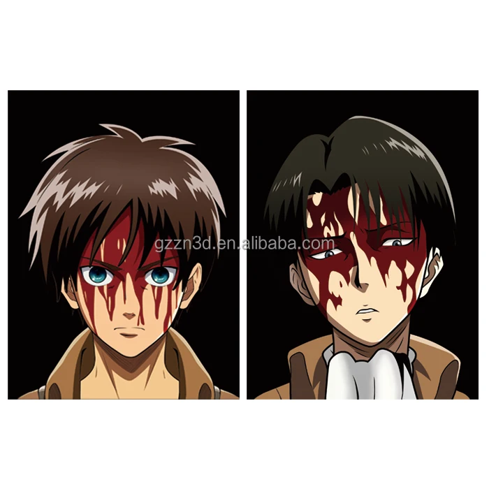 Wholesale custom  A3 flip Janpan anime poster 3d printing service