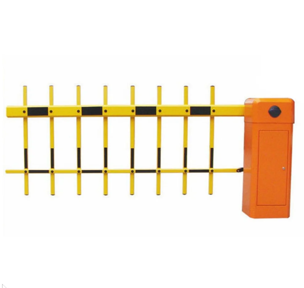 Traffic barrier gate automatic boom crowd control road barrier ip camera with parking lot barrier