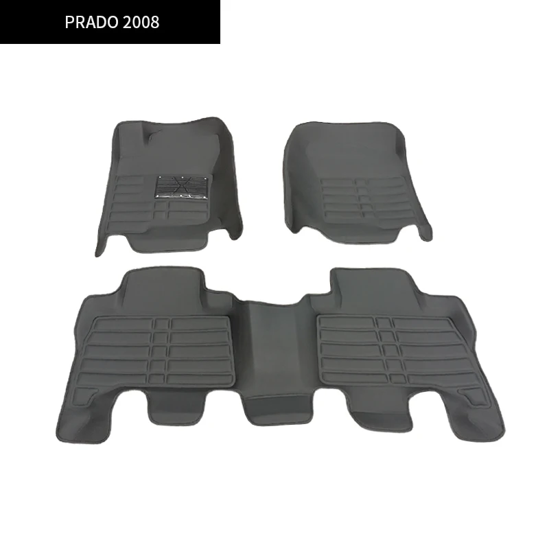 Chinese Factory wholesale Indentation Customized Waterproof fit PRADO 2008 5D Car Floor Mat