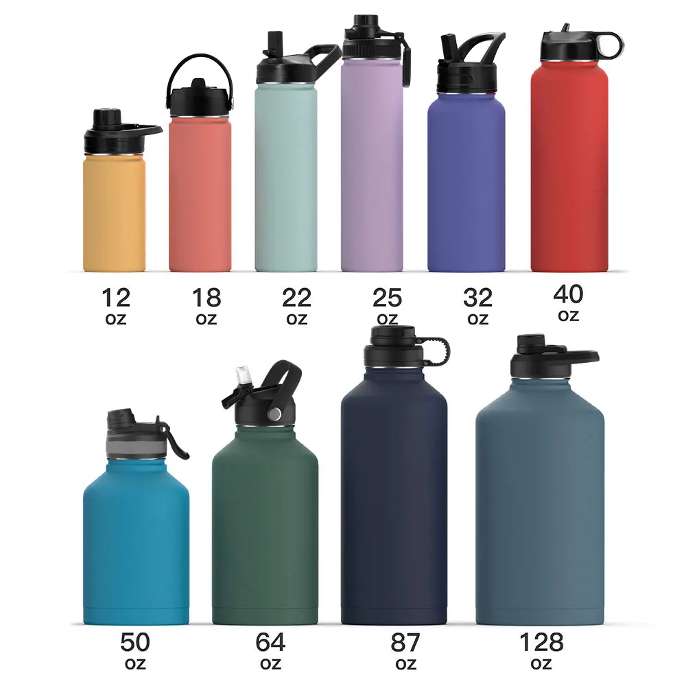 Laser Engraved National Parks Water Bottle with Sticker 32oz Insulated Water Bottle Travel Bucket List Bottle with Leak-Proof Li