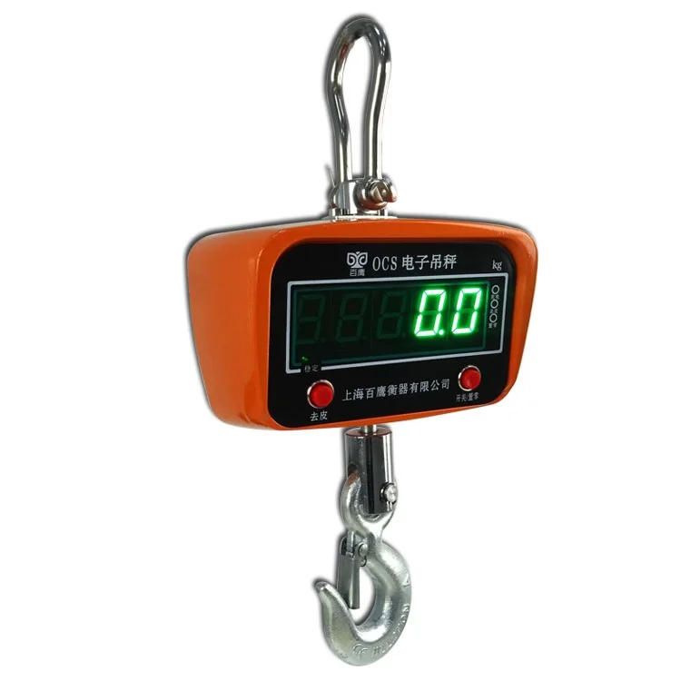 Heavy Duty Weighing Crane Scale Smart Remote Control High Accuracy Scale