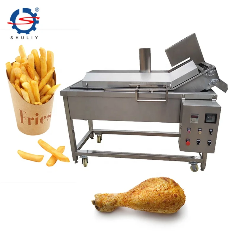 automatic meatball frying machine from