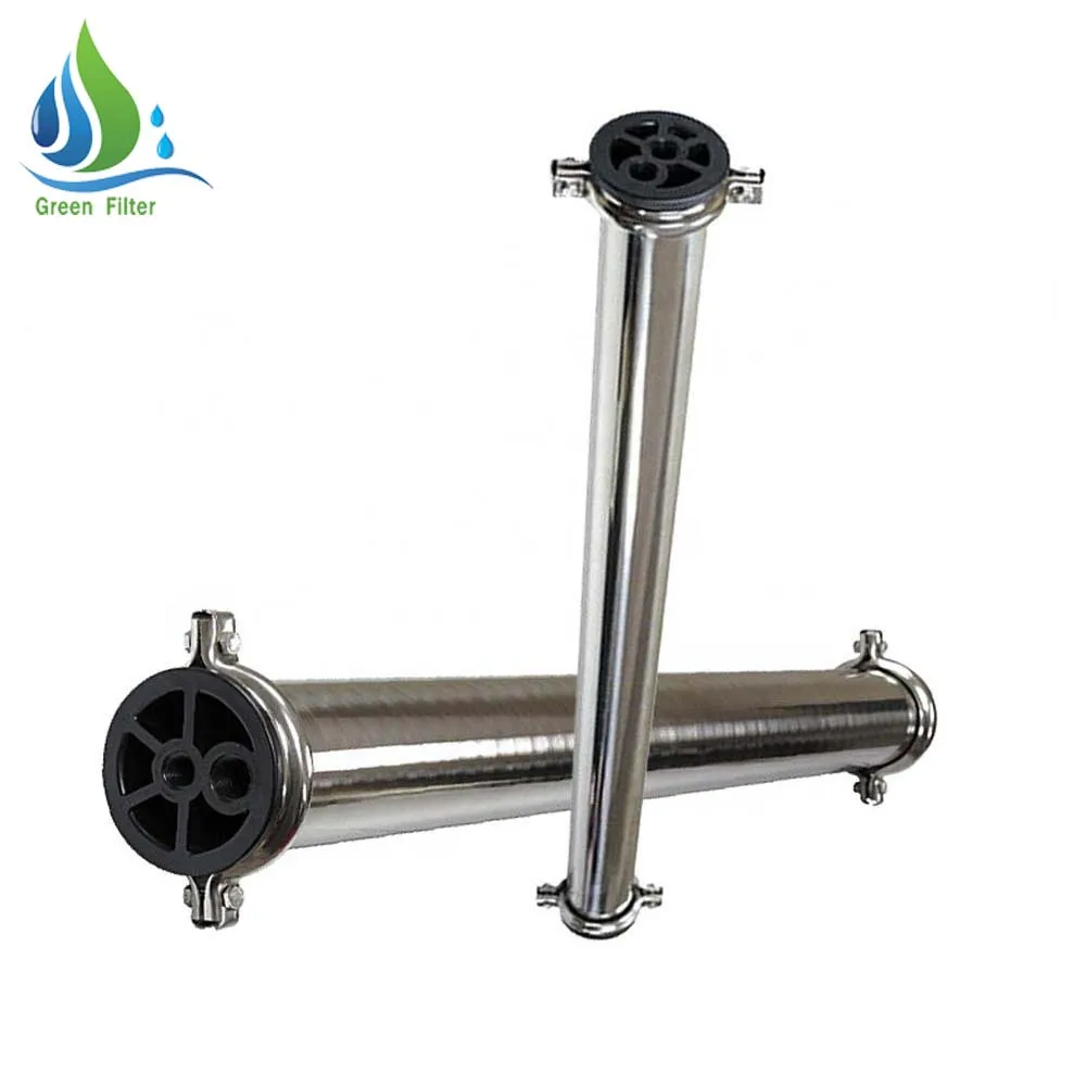 Reverse Osmosis Water System SS Stainless Steel 40 40 4040 RO Membrane Housing