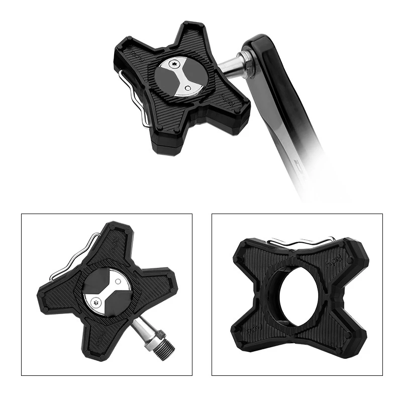 1 Pair ABS Bicycle Pedals Flat Bracket Converter For Speedplay Zero Pedals Adapter Cycling Road Bike Parts Bicycle Pedal