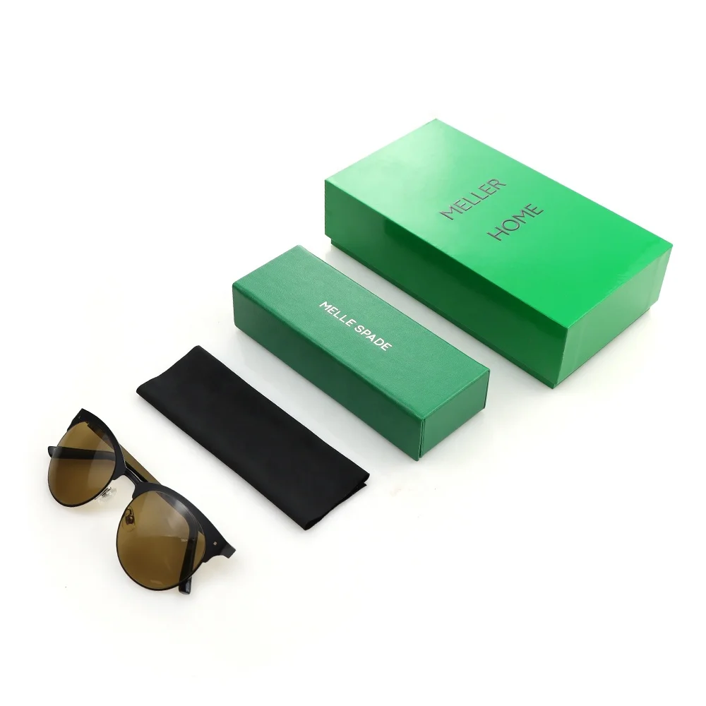 Luxury Hard Rectangle Handmade Eyewear Packaging Eye Glasses Storage Sunglasses Case Custom Logo