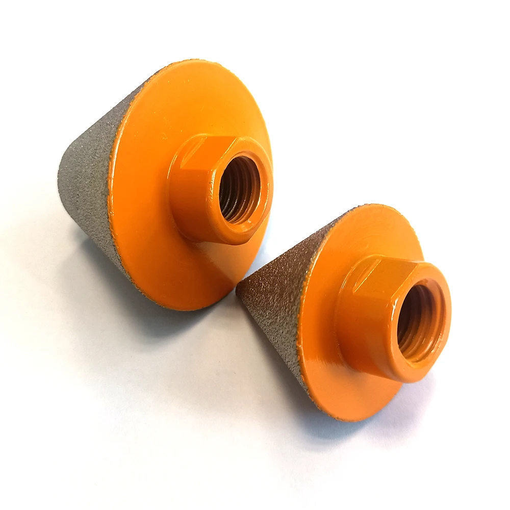 Diamond Countersink Tools Vacuum Brazed Beveling Chamfer Bits for Holes