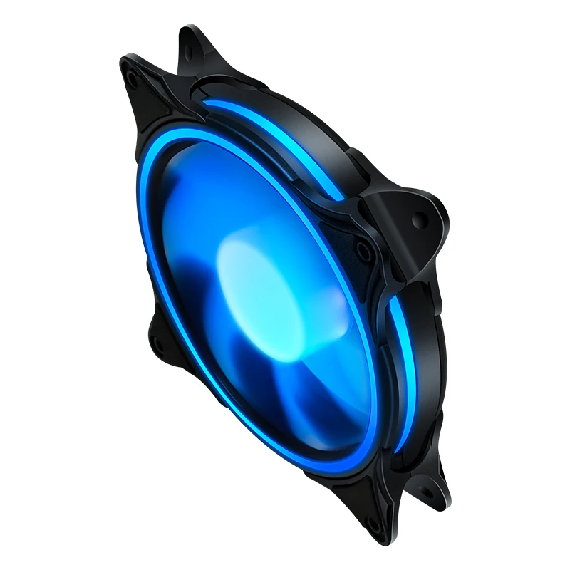Triple Ring 7 Blades RGB Computer Fans 12025