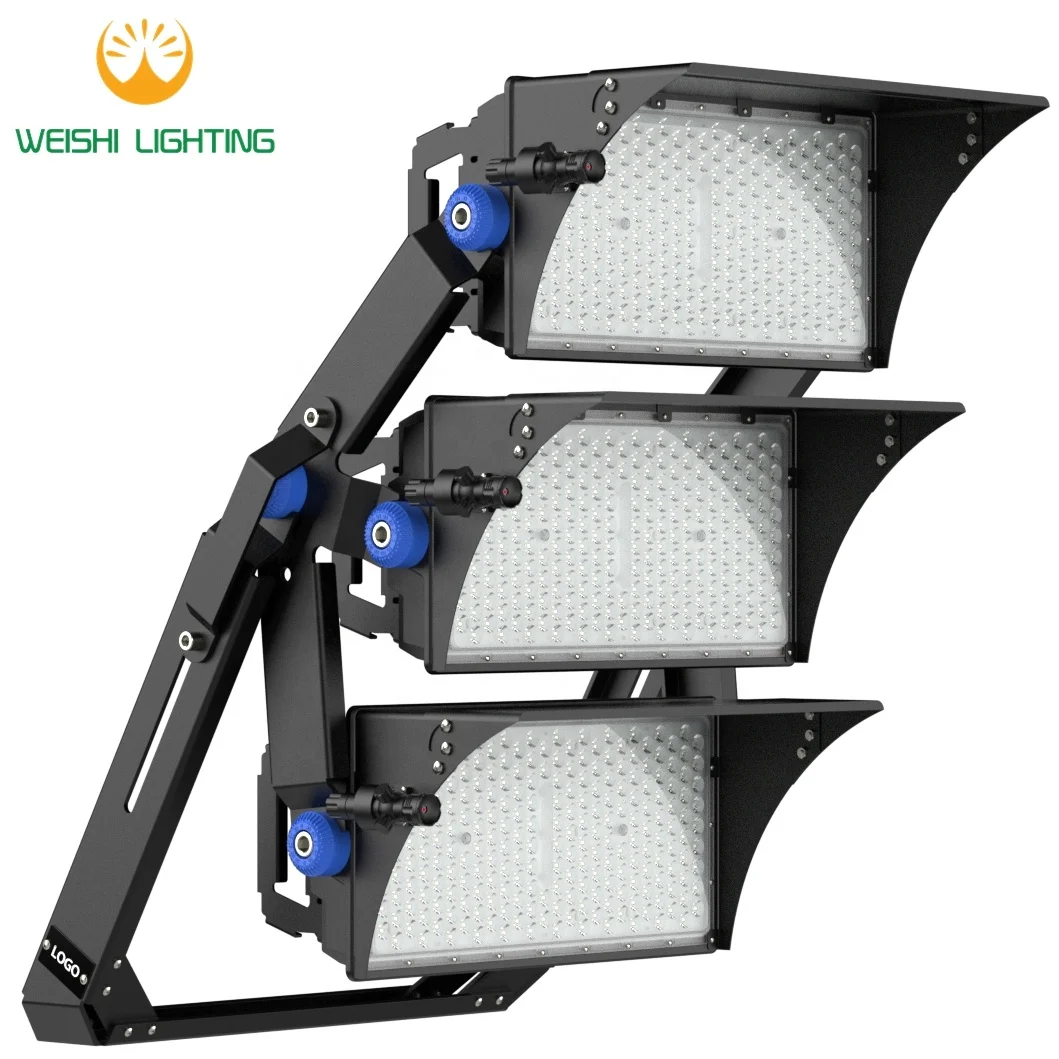 Most Powerful LED High Mast Light Modular 200W 300W 400w 500w 800w 1000w Flood Lamp LED Reflector Light 1000 watt Floodlight LED