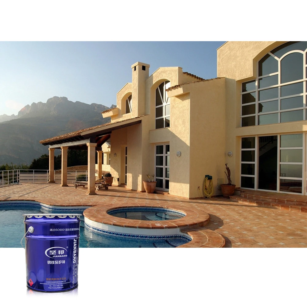 High quality&Lowest price Advanced outdoor pure acrylic emulsion paint for building exterior texture wall paint