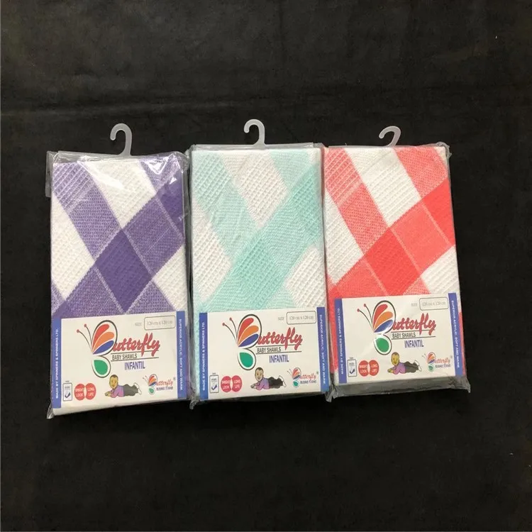 baby shawl fringe design soft warm baby blanket