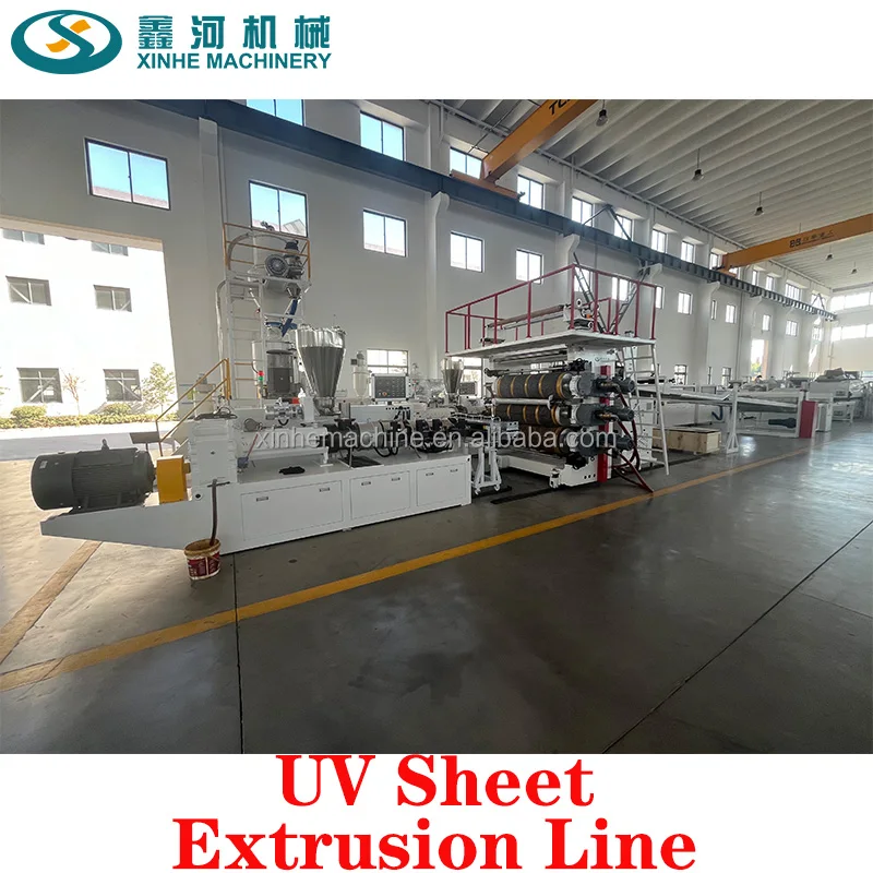 Automatic UV wall decorative plate microcrystalline stone board pvc marble wall panel making machine