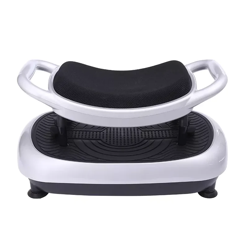 Hot Selling  Exercise Vibration Plate Machine Whole Body Workout Fitness Platform for Home Relax with seat
