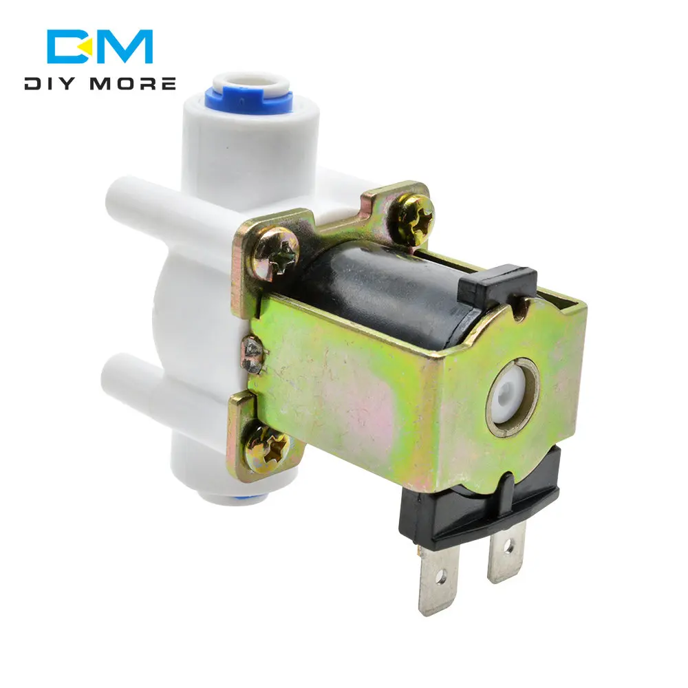 Электромагнитный клапан, нормально замкнутый электромагнитный клапан, входной клапан, переключатель потока воды и воздуха, 12 В, 24 В постоянного тока