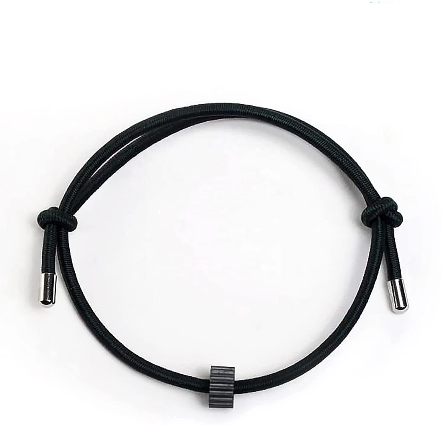 Tungsten carbide pendant accessories men and women emergency broken window broken glass escape elastic rope bracelet.