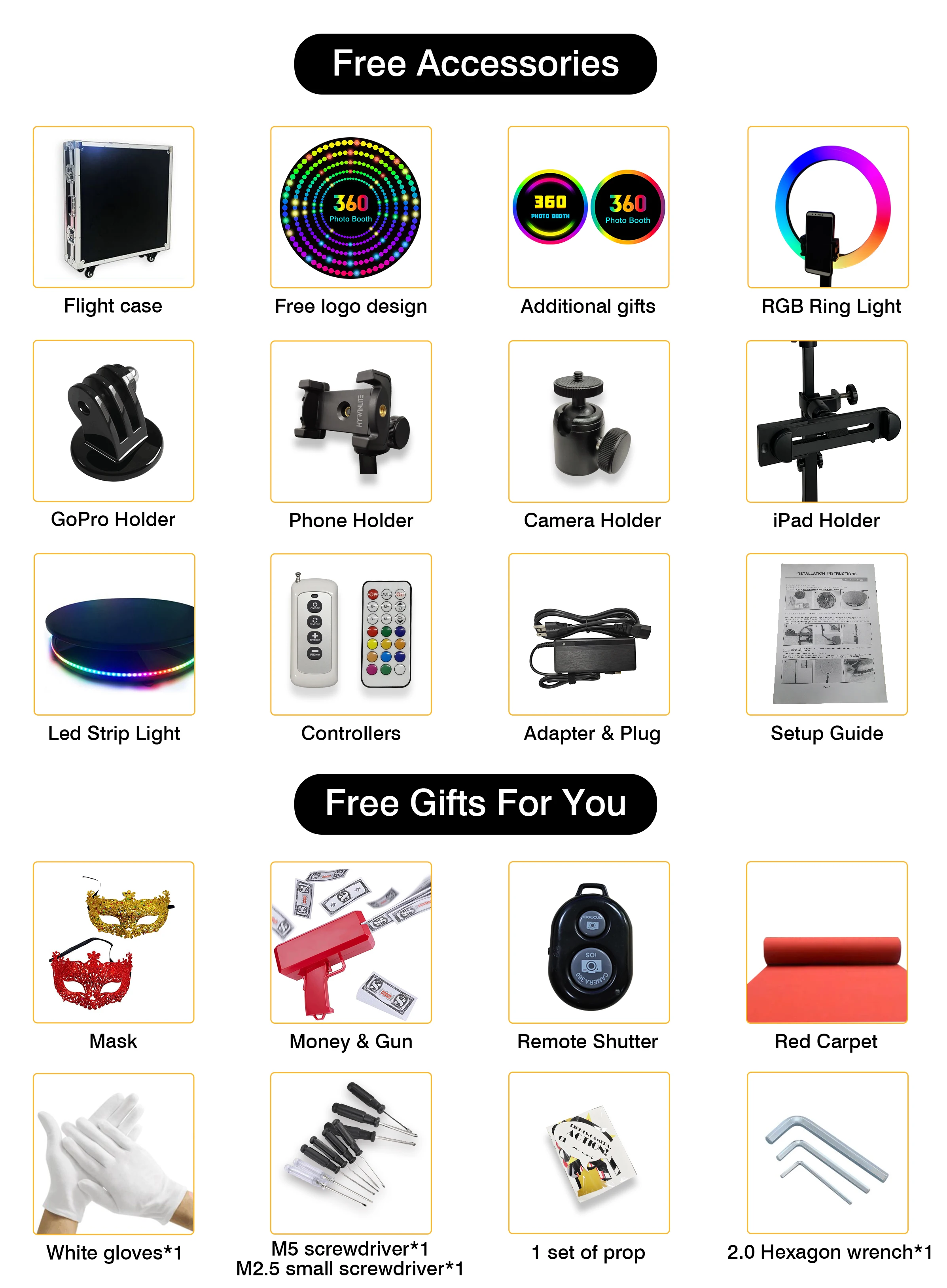 party events  360 Photo Booth Automatic Spinning 360 degree Camera  Photobooth Machine