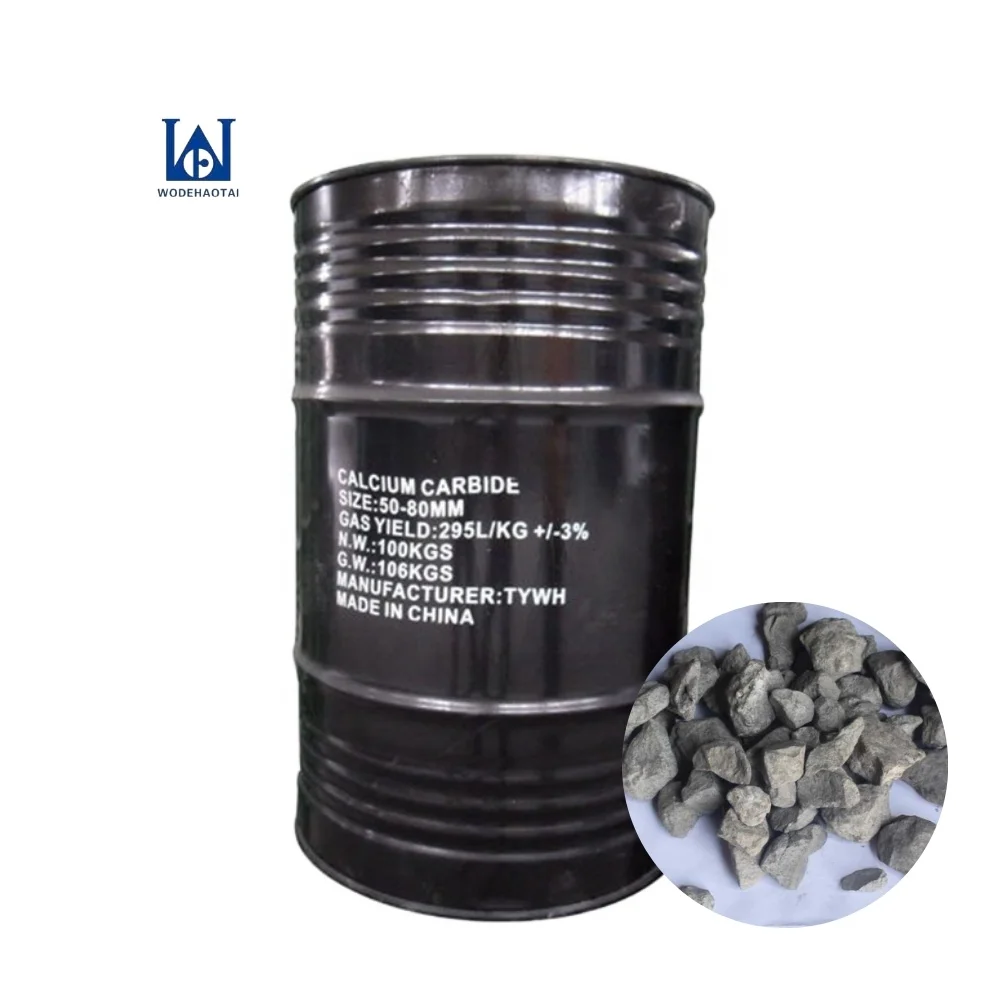 Calcium carbide 100kg drum for