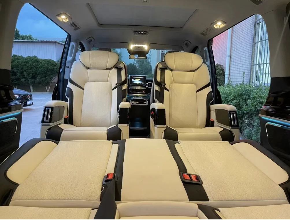 Interior Modified electric vip luxury car seat with massage ventilated for alphard maybach toyota hiace van