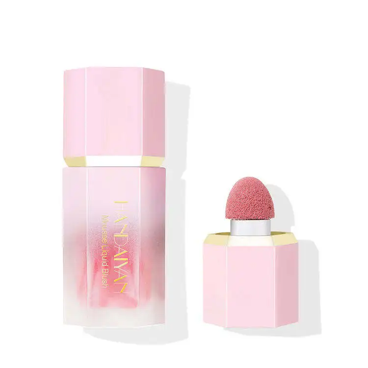 Hot Sale Liquid Cream Blush Lip Eye Cheek Long Lasting Tint Makeup Multiple Colors Waterproof Liquid Blush Makeup